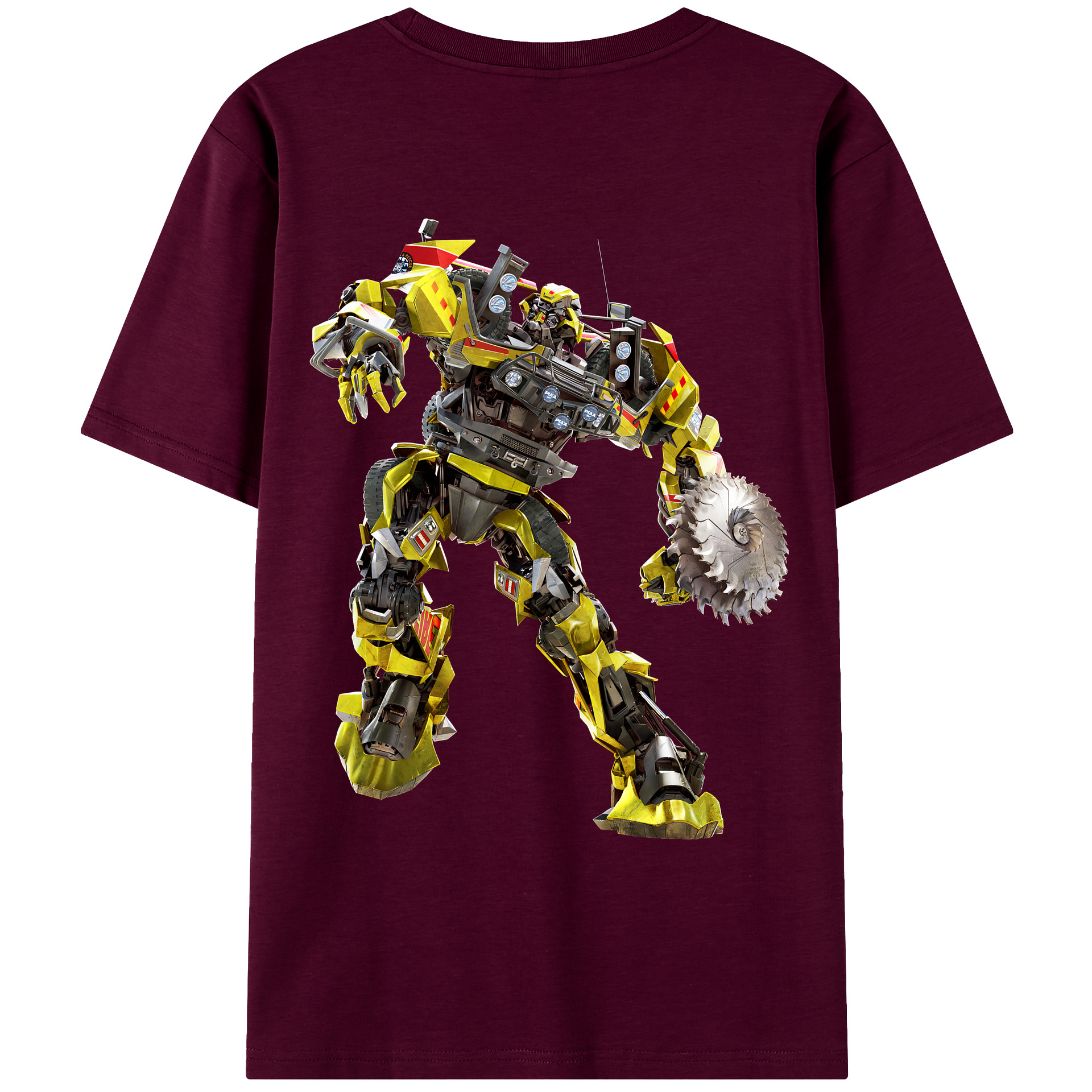 （画像用） Transformers トランスフォーマー レディース半袖Tシャツ(バックプリント)